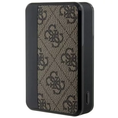 Guess Powerbank 18W GUPB10DP4GEGW 10000mAh barna/barna 4G Bőr Fém Lo-3666339171407 5 kép