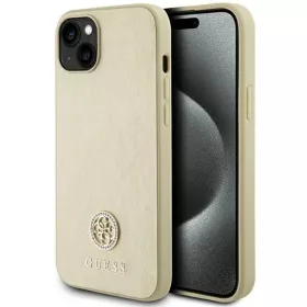   Guess GUHCP15MPS4DGPD iPhone 15 Plus 6.7" arany/arany keménytok Strass Metal Logo tok