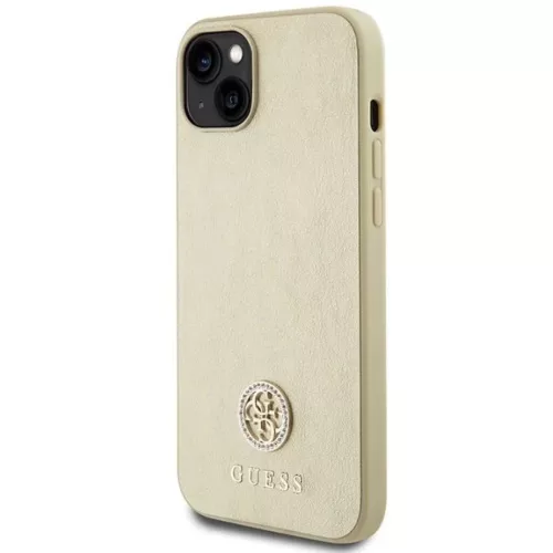 Guess GUHCP15MPS4DGPD iPhone 15 Plus 6.7" arany/arany keménytok Stras-3666339151010 2 kép