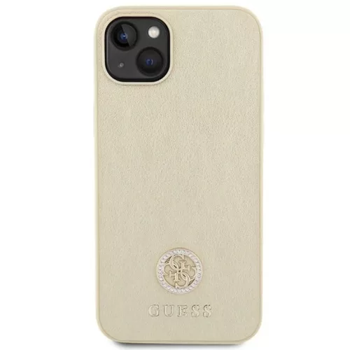 Guess GUHCP15MPS4DGPD iPhone 15 Plus 6.7" arany/arany keménytok Stras-3666339151010 3 kép