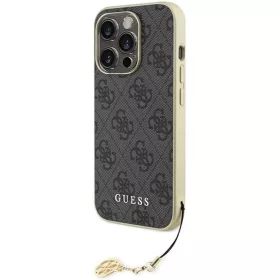 Guess GUHCP15LGF4GGR iPhone 15 Pro 6.1" szürke/szürke tok 4G Charms -3666339171681 2 kép