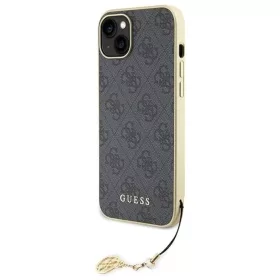 Guess 4G Charms Collection tok iPhone 15 Plus - szürke-3666339171674 2 kép