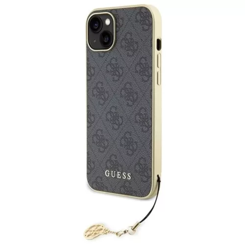 Guess 4G Charms Collection tok iPhone 15 Plus - szürke-3666339171674 2 kép