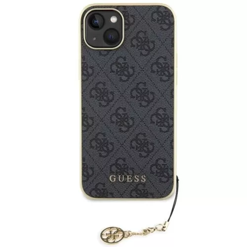 Guess 4G Charms Collection tok iPhone 15 Plus - szürke-3666339171674 3 kép
