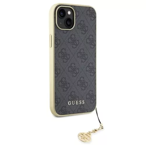 Guess 4G Charms Collection tok iPhone 15 Plus - szürke-3666339171674 4 kép