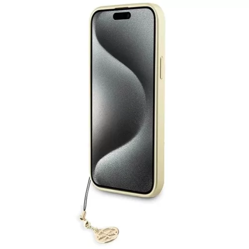 Guess 4G Charms Collection tok iPhone 15 Plus - szürke-3666339171674 5 kép
