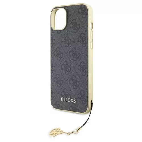 Guess 4G Charms Collection tok iPhone 15 Plus - szürke-3666339171674 6 kép