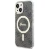Guess IML 4G MagSafe iPhone 15 Plus tok - Barna-3666339194598 2 kép