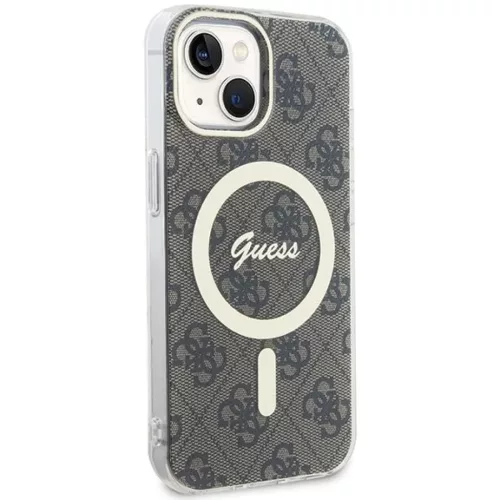 Guess IML 4G MagSafe iPhone 15 Plus tok - Barna-3666339194598 4 kép
