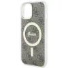 Guess IML 4G MagSafe iPhone 15 Plus tok - Barna-3666339194598 6 kép
