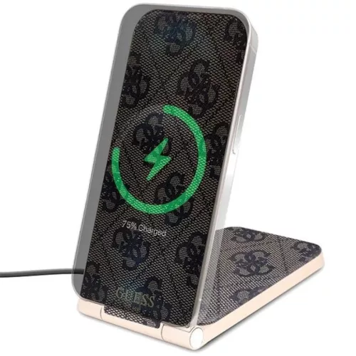 Guess 4G minta MagSafe összecsukható 2 az 1-ben 15W induktív tölt�-3666339170172 2 kép