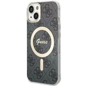 Guess 4G MagSafe tok iPhone 15 Plus / 14 Plus - fekete-3666339194550 1 kép