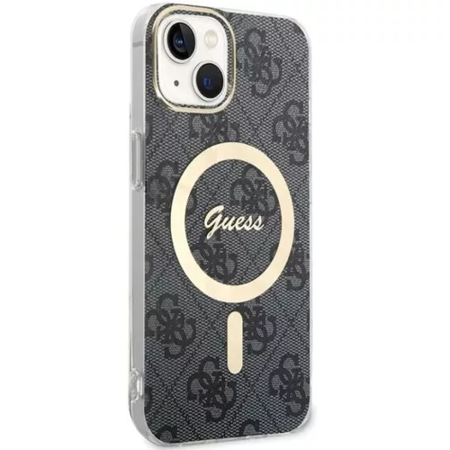 Guess 4G MagSafe tok iPhone 15 Plus / 14 Plus - fekete-3666339194550 3 kép