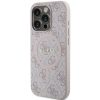 Guess 4G Kollekció Bőr Fém Logós MagSafe Tok iPhone 14 Pro - Rózs-3666339226725 2 kép