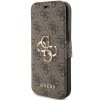 Guess 4G Metal Logo tok iPhone 15 / 14 / 13 - barna-3666339194420 2 kép