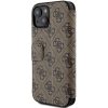 Guess 4G Metal Logo tok iPhone 15 / 14 / 13 - barna-3666339194420 6 kép
