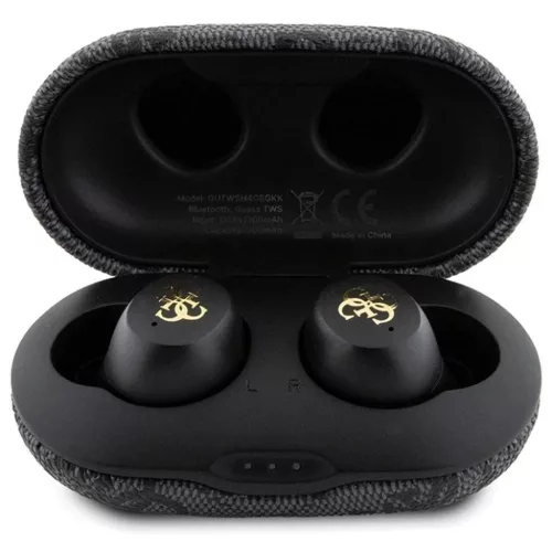 Guess 4G Metal Logós Bluetooth TWS fülhallgató ENC dokkolóval - fe-3666339220839 4 kép