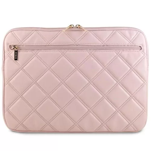 Guess Quilted 4G laptop tok 14" - rózsaszín-3666339210878 3 kép