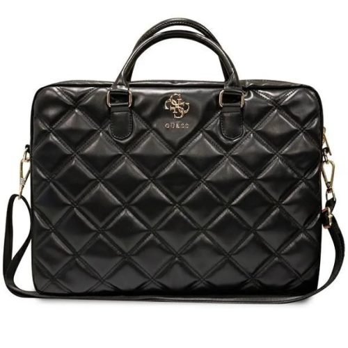 Guess 4G Steppelt táska 16" laptophoz - fekete-3666339210939 1 kép