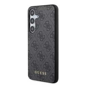 Guess 4G Metal Gold Logo tok Samsung Galaxy S24 - fekete-3666339259112 2 kép