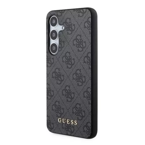 Guess 4G Metal Gold Logo tok Samsung Galaxy S24 - fekete-3666339259112 2 kép