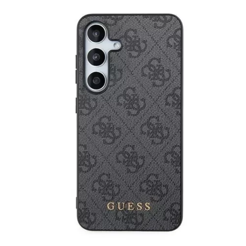 Guess 4G Metal Gold Logo tok Samsung Galaxy S24 - fekete-3666339259112 3 kép