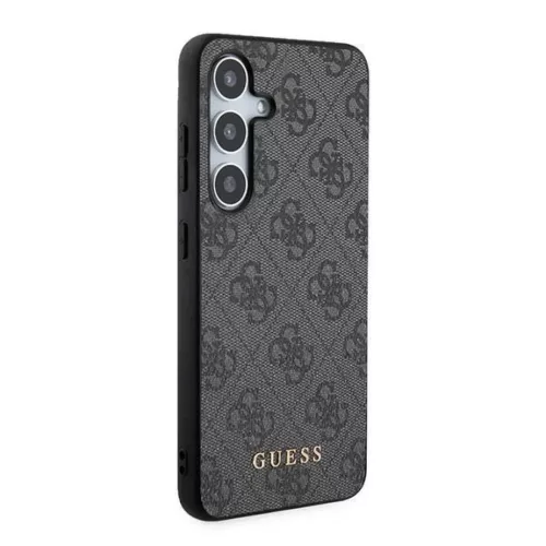 Guess 4G Metal Gold Logo tok Samsung Galaxy S24 - fekete-3666339259112 4 kép
