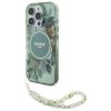 Guess IML Flowers Gyöngy Pántos MagSafe tok iPhone 16 Pro Max - zöl-3666339299033 1 kép