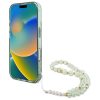 Guess IML Flowers Gyöngy Pántos MagSafe tok iPhone 16 Pro Max - zöl-3666339299033 4 kép