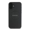 Guess Grained Gold Ring MagSafe tok iPhone 16 - fekete-3666339303501 2 kép