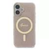  iPhone 16 Plus 6.7" rózsaszín Guess GUHMP16MH4STP kemény tok IML 4-3666339342050 3 kép