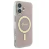  iPhone 16 Plus 6.7" rózsaszín Guess GUHMP16MH4STP kemény tok IML 4-3666339342050 4 kép