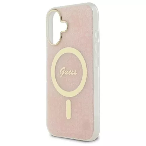  iPhone 16 Plus 6.7" rózsaszín Guess GUHMP16MH4STP kemény tok IML 4-3666339342050 6 kép