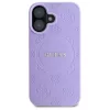  Apple iPhone 16 Plus 6.7" Lila/Lila Guess Saffiano Peony Classic Logo-3666339328252 3 kép