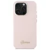  iPhone 16 Pro 6.3" pink/pink Guess GUHCP16LSMBSLP szilikon tok Script-3666339344276 3 kép