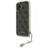  iPhone 16 6.1" barna/barna Guess GUHCP16SGF4GBR hardcase 4G Charms Co-3666339345921 2 kép