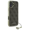  iPhone 16 6.1" barna/barna Guess GUHCP16SGF4GBR hardcase 4G Charms Co-3666339345921 4 kép