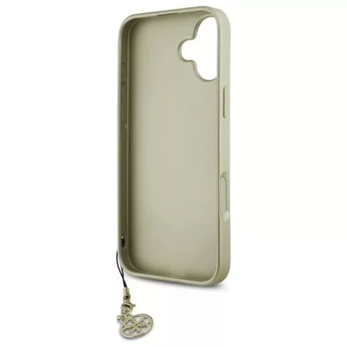  iPhone 16 6.1" barna/barna Guess GUHCP16SGF4GBR hardcase 4G Charms Co-3666339345921 7 kép