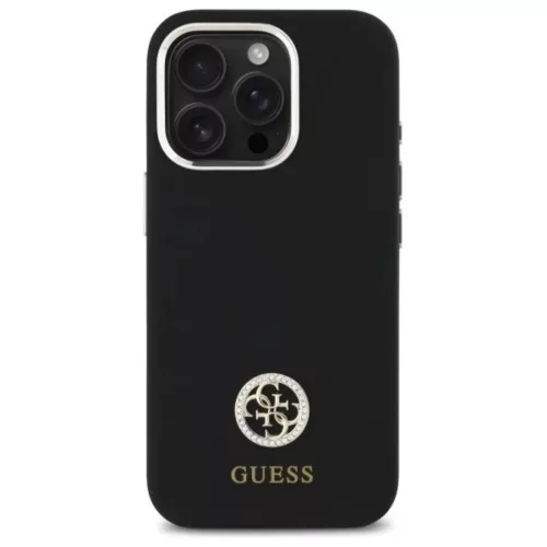  Apple iPhone 16 Pro Max 6.9" fekete/fekete Guess GUHCP16XM4DGPK hardc-3666339328795 3 kép