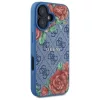  iPhone 16 6.1" kék/kék Guess GUHMP16SP4ROPEMCB kemény tok 4G Flowe-3666339350390 4 kép