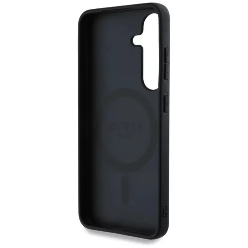 Guess Bőr 4G Virágmintás Fém Klasszikus Logó MagSafe tok Samsung -3666339449285 7 kép