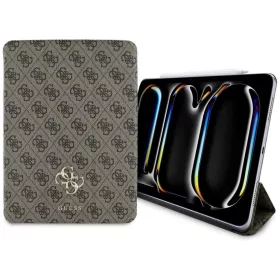   Guess GUFC11PM24PS4SGW iPad Pro 11" 2024 barna mágneses 4G nagy logó tok