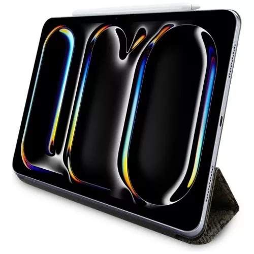 Guess GUFC11PM24PS4SGW iPad Pro 11" 2024 barna mágneses 4G nagy logó-3666339387983 5 kép