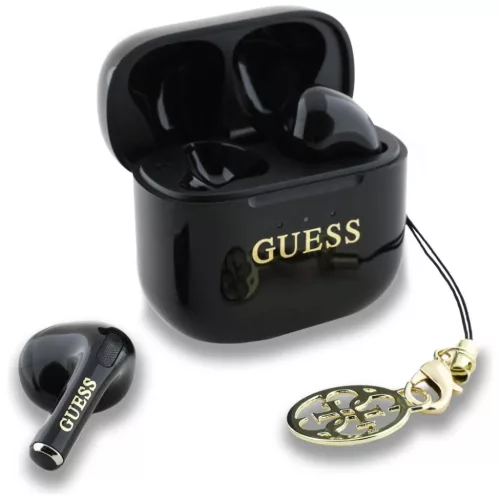 Guess Glossy Effect Printed Classic Logo & Charm TWS fülhallgató - f-3666339338534 5 kép