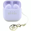 TWS Guess Glossy Effect Nyomtatott Klasszikus Logó & Charm Fejhallgat-3666339338565 1 kép