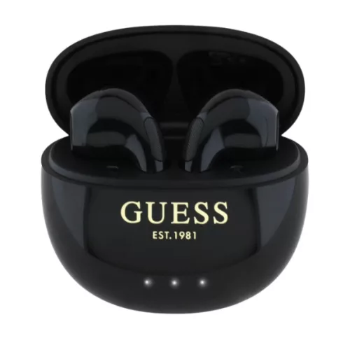 Fényes Hatású Tojás Alakú Nyomtatott Klasszikus Logós Guess Veze-3666339385941 8 kép