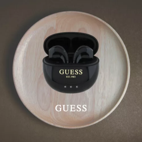 Fényes Hatású Tojás Alakú Nyomtatott Klasszikus Logós Guess Veze-3666339385941 9 kép