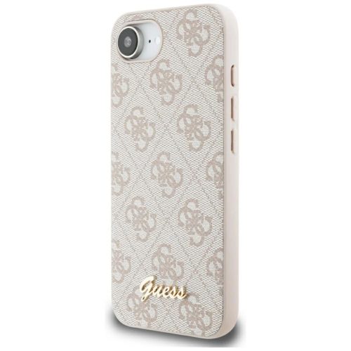 Guess 4G Script Logo MagSafe iPhone 16e tok - Pink