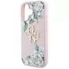  iPhone 16 rózsaszín Guess Grained Roses Big 4G logo tok-3666339427078 6 kép