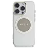  iPhone 16 Pro Szürke Guess IML Fém Színes Kör Classic Logo MagSaf-3666339428747 3 kép
